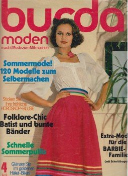 Aenne Burda (szerk.), Irene Baer (szerk.) - Burda Moden 1977/4. April Aenne Burda (szerk.), Irene Baer (szerk.) - Burda Moden 1977/4. April, Offenburg 1977 antikvár könyv