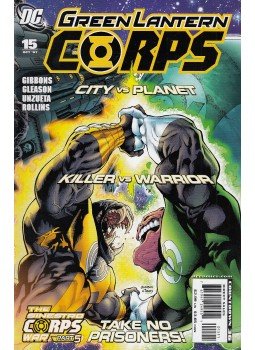 Gibbons, Dave, Gleason, Patrick, Unzueta, Angel - Green Lantern Corps 15. Gibbons, Dave, Gleason, Patrick, Unzueta, Angel - Green Lantern Corps 15., 2007 antikvár könyv