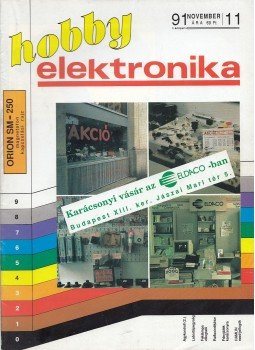 Békei Ferenc - Hobby Elektronika 1991/11 november Békei Ferenc - Hobby Elektronika 1991/11 november, Budapest 1991 antikvár könyv