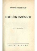 Eötvös Károly - Emlékezések