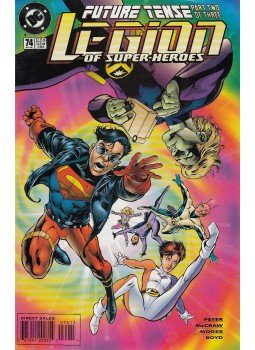 McCraw, Tom, Tom Peyer, Moder, Lee - Legion of Super-heroes 74. McCraw, Tom, Tom Peyer, Moder, Lee - Legion of Super-heroes 74., 1995 antikvár könyv
