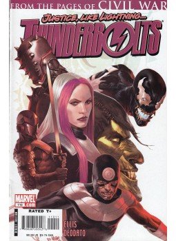 Ellis, Warren, Deodato, Mike Jr. - Thunderbolts No. 110. Ellis, Warren, Deodato, Mike Jr. - Thunderbolts No. 110., 2007 antikvár könyv