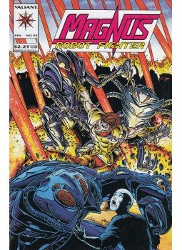 Bedard, Tony, Calafiore, Jim - Magnus Robot Fighter Vol. 1. No. 32 Bedard, Tony, Calafiore, Jim - Magnus Robot Fighter Vol. 1. No. 32, 1994 antikvár könyv