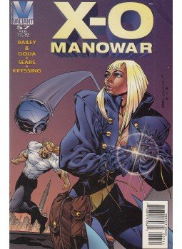 Golia, Marty, Bailey, Jeff, Sears, Bart - X-O Manowar Vol. 1. No. 57 Golia, Marty, Bailey, Jeff, Sears, Bart - X-O Manowar Vol. 1. No. 57, 1996 antikvár könyv