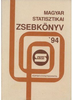  - Magyar statisztikai zsebkönyv '94, Budapest 1995 antikvár könyv