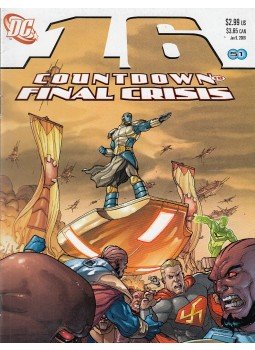 Dini, Paul, Bedard, Tony, Giffen, Keith, Woods, Pete, Derenick, Tom - Countdown to Final Crisis 16 Dini, Paul, Bedard, Tony, Giffen, Keith, Woods, Pete, Derenick, Tom - Countdown to Final Crisis 16, 2008 antikvár könyv