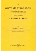 Hunfalvy János - Az Osztrák Birodalom rövid statisztikája különös tekintettel a magyar államra
