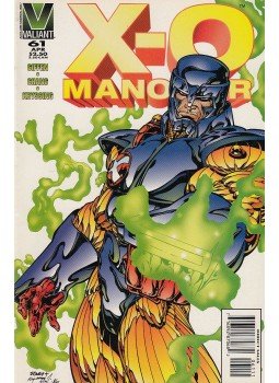 Giffen, Keith, Chang, Bernard - X-O Manowar Vol. 1. No. 61 Giffen, Keith, Chang, Bernard - X-O Manowar Vol. 1. No. 61, 1996 antikvár könyv