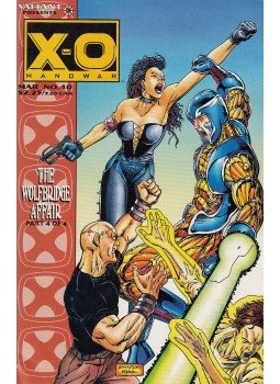 Gonzalez, Jorge, Levins, Rik - X-O Manowar Vol. 1. No. 40 Gonzalez, Jorge, Levins, Rik - X-O Manowar Vol. 1. No. 40, 1995 antikvár könyv