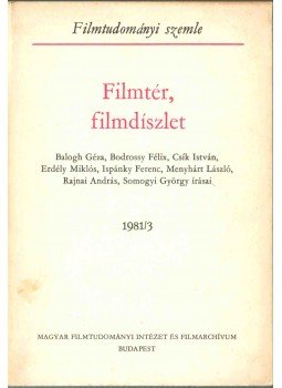  - Filmtér, filmdíszlet, Budapest 1981 antikvár könyv