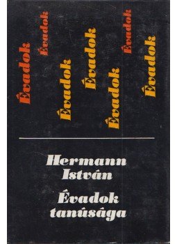Hermann István - Évadok tanúsága (dedikált), Budapest 1976 antikvár könyv