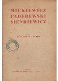 Dr. Kertész János - Mickiewicz, Paderewski, Sienkiewicz