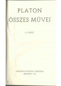 Platón - Platón összes művei II.