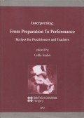 Szabó Csilla - Interpreting: From Preparation To Performance