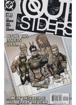 Judd Winick, Shawn Moll, Kevin Conrad - Outsiders 23. Judd Winick, Shawn Moll, Kevin Conrad - Outsiders 23., 2005 antikvár könyv
