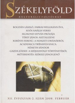 Ferenczes István - Székelyföld 2008. február Ferenczes István - Székelyföld 2008. február, Csíkszereda 2008 antikvár könyv