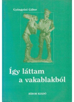 Gyöngyösi Gábor - Így láttam a vakablakból Gyöngyösi Gábor - Így láttam a vakablakból, Miskolc 2002 antikvár könyv