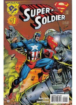 Waid, Mark, Gibbons, Dave - Super-Soldier 1. Waid, Mark, Gibbons, Dave - Super-Soldier 1., 1996 antikvár könyv