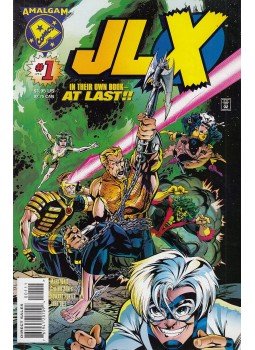 Jones, Gerard, Waid, Mark, Porter, Howard - JLX 1. Jones, Gerard, Waid, Mark, Porter, Howard - JLX 1., 1996 antikvár könyv