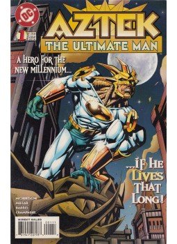 Morrison, Grant, Millar, Mark - Aztek: The Ultimate Man 1. Morrison, Grant, Millar, Mark - Aztek: The Ultimate Man 1., New York 1996 antikvár könyv