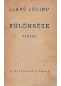 Szabó Lőrinc - Különbéke
