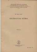 Bene Ernő - Segédanyag kémia