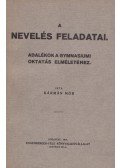 Kármán Mór - A nevelés feladatai