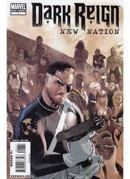 Bendis, Brian Michael, Hickman, Jonathan, Caselli, Stefano, Jeff Parker, Pak, Greg, McCann, Jim - Dark Reign: New Nation No. 1. Bendis, Brian Michael, Hickman, Jonathan, Caselli, Stefano, Jeff Parker, Pak, Greg, McCann, Jim - Dark Reign: New Nation No. 1., 2009 antikvár könyv