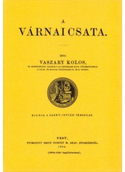 Vaszary Kolos - A várnai csata Vaszary Kolos - A várnai csata, null 2012 antikvár könyv