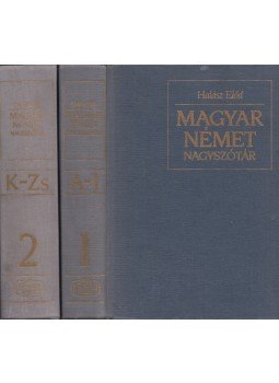 Halász Előd - Magyar-német nagyszótár I-II., Budapest 1994 antikvár könyv