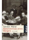 Márai Sándor - Bekenntnisse eines Bürgers