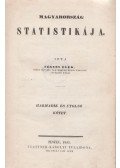 Fényes Elek - Magyarország statistikája III.