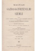 Dr. Kováts Ferencz - Magyar Gazdaságtörténelmi Szemle 1901. VIII. évf.