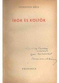 Voinovich Géza - Írók és költők (dedikált)