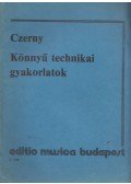 Czerny - Könnyű technikai gyakorlatok