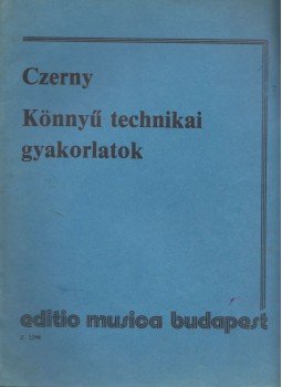 Czerny - Könnyű technikai gyakorlatok Czerny - Könnyű technikai gyakorlatok, Budapest 1992 antikvár könyv