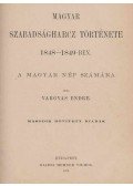 Vargyas Endre - Magyar szabadságharcz története 1848-1849-ben