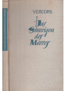Vercors - Das Schweigen des Meeres, Berlin 1957 antikvár könyv