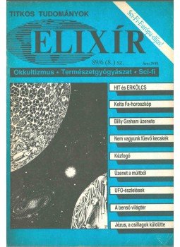 Cseri Sándor - Elixír 89/6 Cseri Sándor - Elixír 89/6, Budapest 1989 antikvár könyv