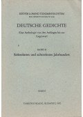 Tarnói László,Vizkelety András - Deutsche Gedichte II.