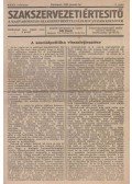 Gál Benő - Szakszervezeti Értesítő XXXI. évfolyam, 1–9. szám (1934. január–szeptember); XXXII. évfolyam, 3–5. szám (1935. március–május)