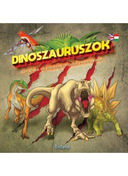  - Dinoszauruszok - kérdések és válaszok angolul és magyarul, null 2019 antikvár könyv