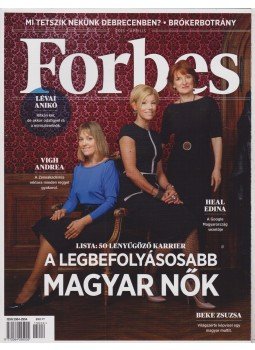 Galambos Márton - Forbes Magazin - 2015. április, Budapest 2015 antikvár könyv