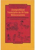 Olaszy Kamilla,Pákozdiné Gonda Irén - Lösungsschlüssel-Transkription der HV-Texte Wörterverzeichnis