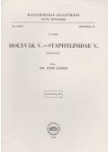 Tóth László - Holyvák V. - Staphylinidae V.