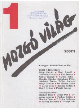 P. Szűcs Julianna - Mozgó Világ 2007/1 P. Szűcs Julianna - Mozgó Világ 2007/1, Budapest 2007 antikvár könyv