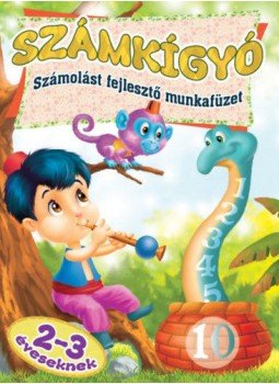 - Számkígyó - Számolást fejlesztő munkafüzet 2-3 éveseknek - Számkígyó - Számolást fejlesztő munkafüzet 2-3 éveseknek, null 2019 antikvár könyv