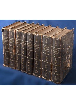 Horváth Mihály - Magyarország történelme. I–VIII. kötet (Teljes), Pest 1871 antikvár könyv