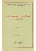 Nagy Szeder István - A Redemptio utáni kor 1745-től kezdve