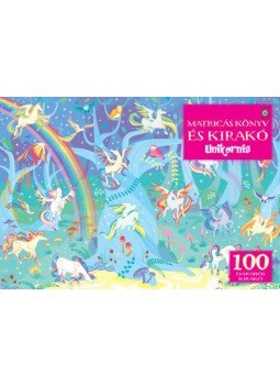 Fiona Watt - Unikornis - Matricás könyv és 100 darabos kirakó, null 2019 antikvár könyv